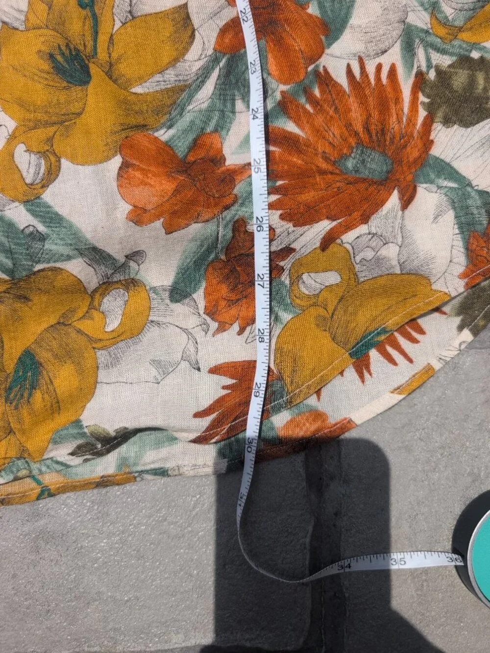 Gitman Brothers "Custom Sizes" Linen/Cotton Beach Shirt - Size 1X - Picture 5 of 6